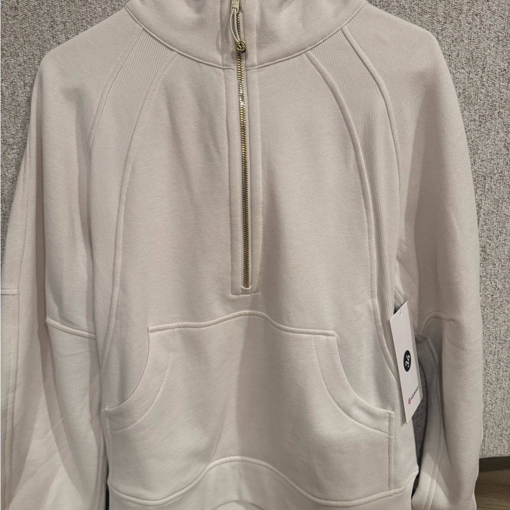 Lululemon Scuba Oversized Half-Zip Long Hoodie